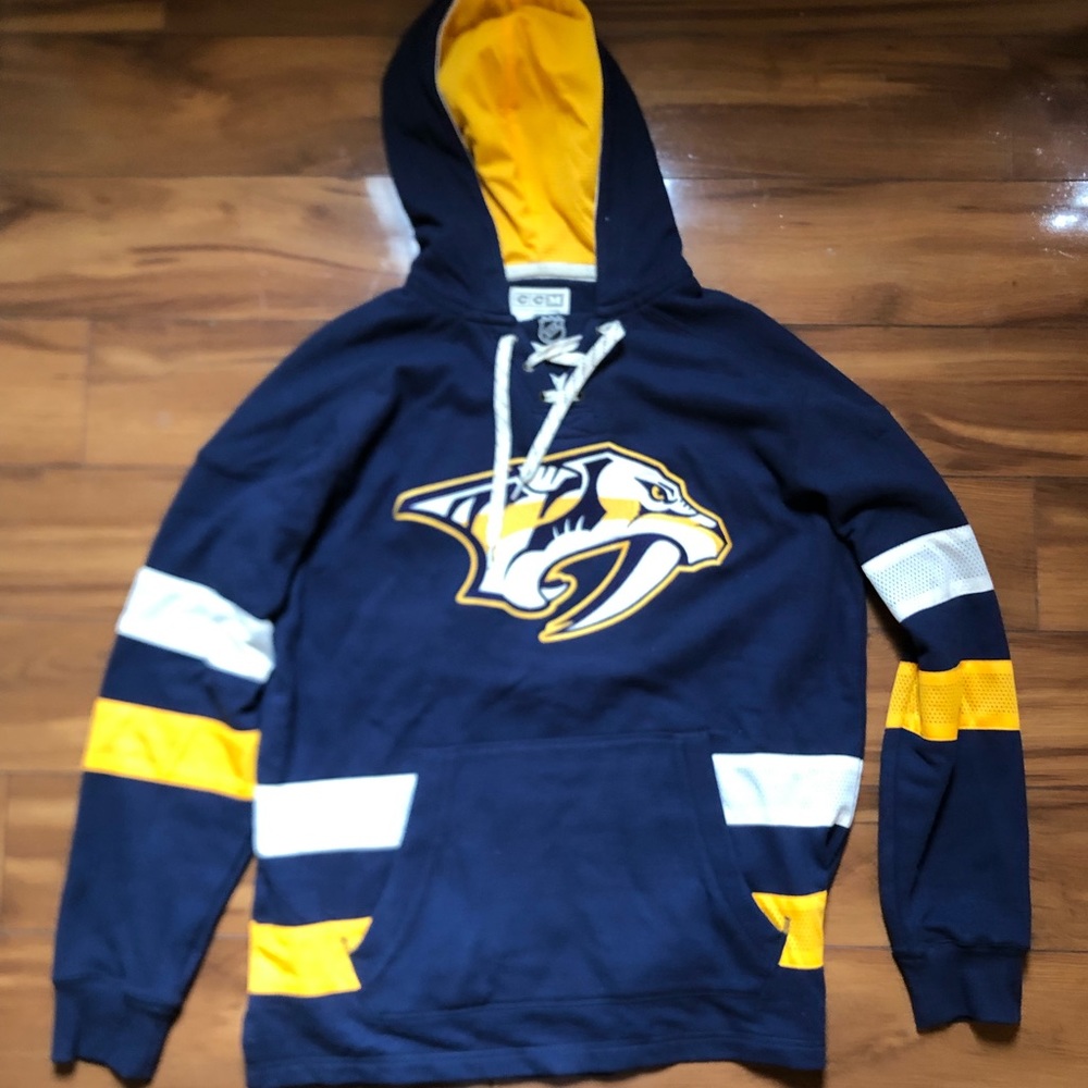 NHL official. Nashville Predators jersey like hoodie